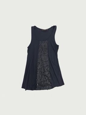 Sequin Panel Tank Top